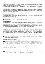 Preview for 28 page of RAVAK COMPACT 1 Assembly Manual, Putting Device To Operation And Operating Instructions