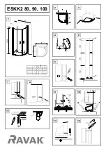 Preview for 1 page of RAVAK ELEGANCE ESKK2 80 Assembly Instructions Manual