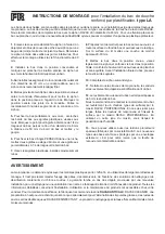 Preview for 12 page of RAVAK GALAXY LA ELIPSO Installation Instructions Manual