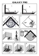 Preview for 4 page of RAVAK GALAXY PRO Series Installation Instructions Manual