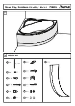 Preview for 6 page of RAVAK Gentiana 140x140 Assembly
