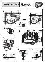 RAVAK LOVE STORY Installation Manual предпросмотр