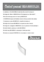 RAVAK Magnolia Installation Manual предпросмотр