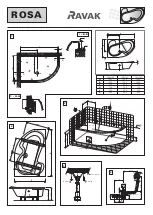 RAVAK PANEL ROSA Manual preview