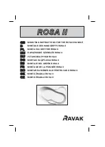 RAVAK ROSA II Mounting Instructions preview