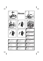 Preview for 2 page of RAVAK SABINA 80 Installation Instructions Manual