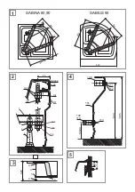 Preview for 2 page of RAVAK SABINA Series Installation Instructions Manual