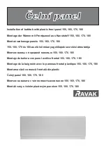 RAVAK VANDA Installation Manual preview