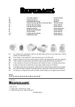 Preview for 1 page of Ravanson FH-101 Original Instructions Manual