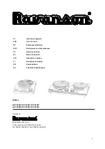 Ravanson HP-7010B User Manual preview