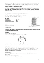 Preview for 7 page of Ravanson QH-01 User Manual