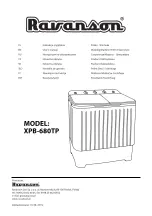 Preview for 1 page of Ravanson XPB-680TP User Manual