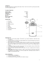 Preview for 8 page of Ravanson XPB2800-B User Manual