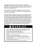 Preview for 2 page of Rave Sports 02812 Operating Instructions Manual