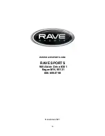 Предварительный просмотр 24 страницы Rave Sports Aqua Mat Deluxe 15 Owner'S Manual