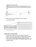 Предварительный просмотр 5 страницы Rave Sports Attack Zone Owner'S Manual