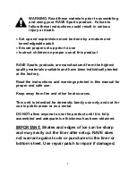 Preview for 3 page of Rave Sports EZ Set Ice Rink 200 Owner'S Manual