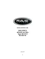 Preview for 16 page of Rave Sports EZ Set Ice Rink 200 Owner'S Manual