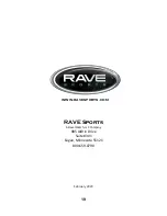 Предварительный просмотр 20 страницы Rave Sports Super Shuttle 02964 Owner'S Manual