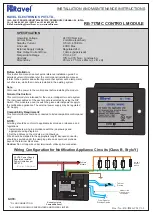 Ravel RE-717MC Installation And Maintenance Instructions предпросмотр