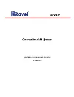 Ravel REVAC Installation And Operation Manual предпросмотр