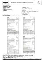 Предварительный просмотр 4 страницы Ravelli Chronos Use And Maintenance Manual