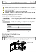 Preview for 68 page of Ravelli COMPACT RBV 710 Use And Maintenance Manual