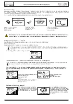 Preview for 59 page of Ravelli DUAL 9 SUPER Use And Maintenance Manual