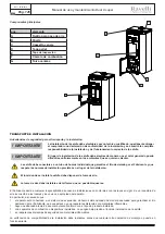 Preview for 145 page of Ravelli DUAL 9 SUPER Use And Maintenance Manual