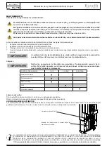 Preview for 165 page of Ravelli DUAL 9 SUPER Use And Maintenance Manual