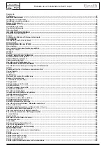 Preview for 7 page of Ravelli DUAL SUPER 9 Use And Maintenance Manual