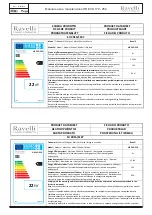 Preview for 4 page of Ravelli HR EVO 170 Instructions For Installation, Use And Maintenance Manual