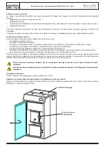 Preview for 29 page of Ravelli HR EVO 170 Instructions For Installation, Use And Maintenance Manual