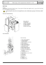 Предварительный просмотр 154 страницы Ravelli HR EVO 170 Instructions For Installation, Use And Maintenance Manual