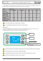 Предварительный просмотр 184 страницы Ravelli HR EVO 170 Instructions For Installation, Use And Maintenance Manual