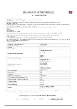 Preview for 4 page of Ravelli HRV 140 Silhouette Use And Maintenance Manual