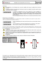 Предварительный просмотр 20 страницы Ravelli HRV 180 PLUS Use And Maintenance Manual