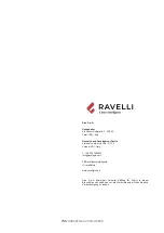 Предварительный просмотр 193 страницы Ravelli HRV 180 PLUS Use And Maintenance Manual