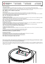 Preview for 9 page of Ravelli HRV160 Manual