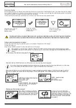 Preview for 62 page of Ravelli Infinity Plus 11 Use And Maintenance Manual