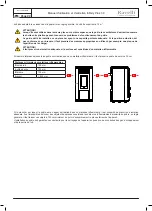 Preview for 88 page of Ravelli Infinity Plus 7 Use And Maintenance Manual