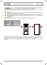 Preview for 122 page of Ravelli Infinity Plus 7 Use And Maintenance Manual