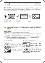 Preview for 130 page of Ravelli Infinity Plus 7 Use And Maintenance Manual