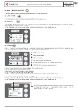 Preview for 39 page of Ravelli R 1000 Pro Use And Maintenance Manual