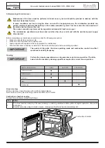 Preview for 68 page of Ravelli RBC 810 Use And Maintenance Manual