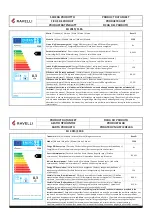 Preview for 5 page of Ravelli S70 Use And Maintenance Manual