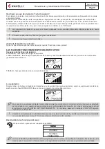 Preview for 265 page of Ravelli Vittoria V Deco Use And Maintenance Manual