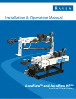 Предварительный просмотр 1 страницы Raven AccuFlow Installation & Operation Manual