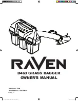 Preview for 1 page of Raven B463 Owner'S Manual