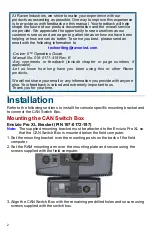 Preview for 4 page of Raven CAN Switch Box Installation And Operation Manual